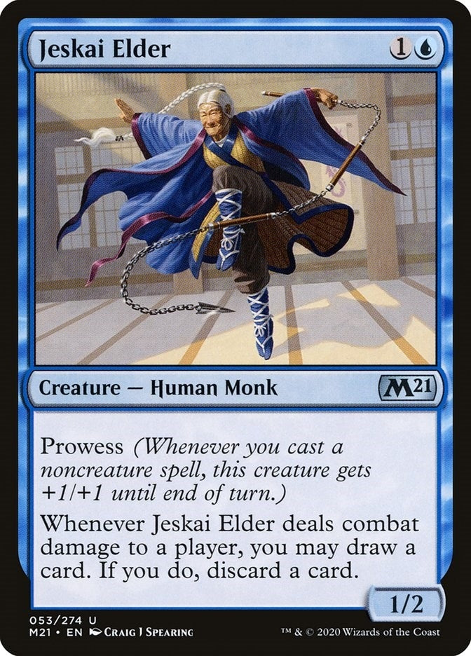 Image for Jeskai Elder (53) [Core Set 2021]