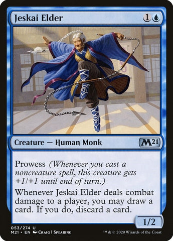 Image for Jeskai Elder (53) [Core Set 2021]