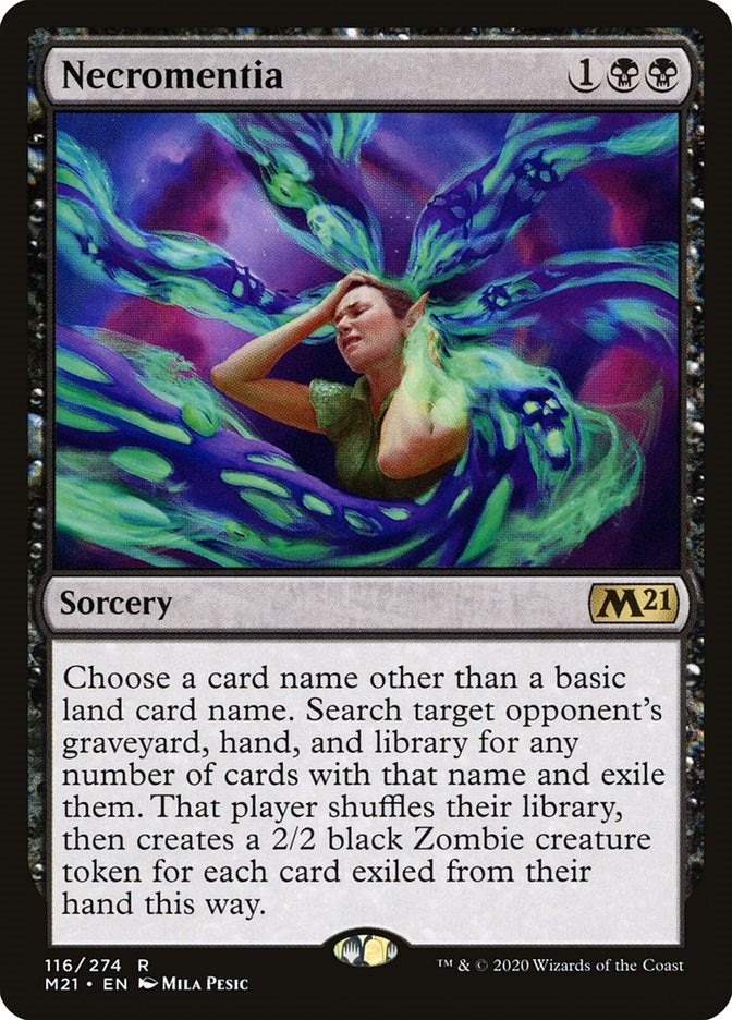 Image for Necromentia (116) [Core Set 2021]