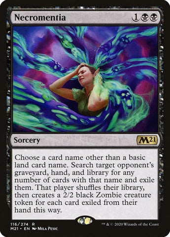 Image for Necromentia (116) [Core Set 2021]