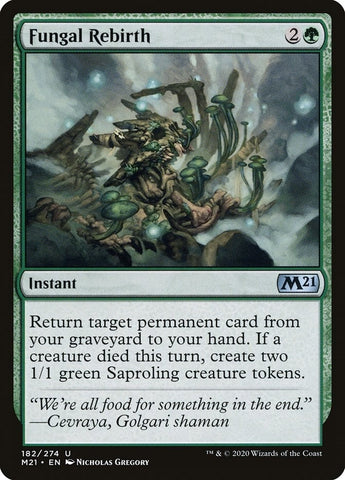 Image for Fungal Rebirth (182) [Core Set 2021]