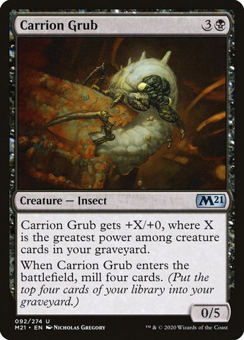 Image for Carrion Grub (92) [Core Set 2021]