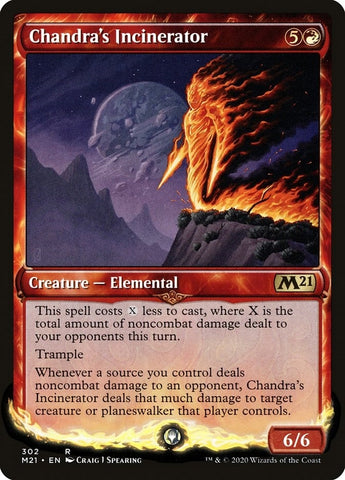 Image for Chandra's Incinerator (Showcase) (302) [Core Set 2021]