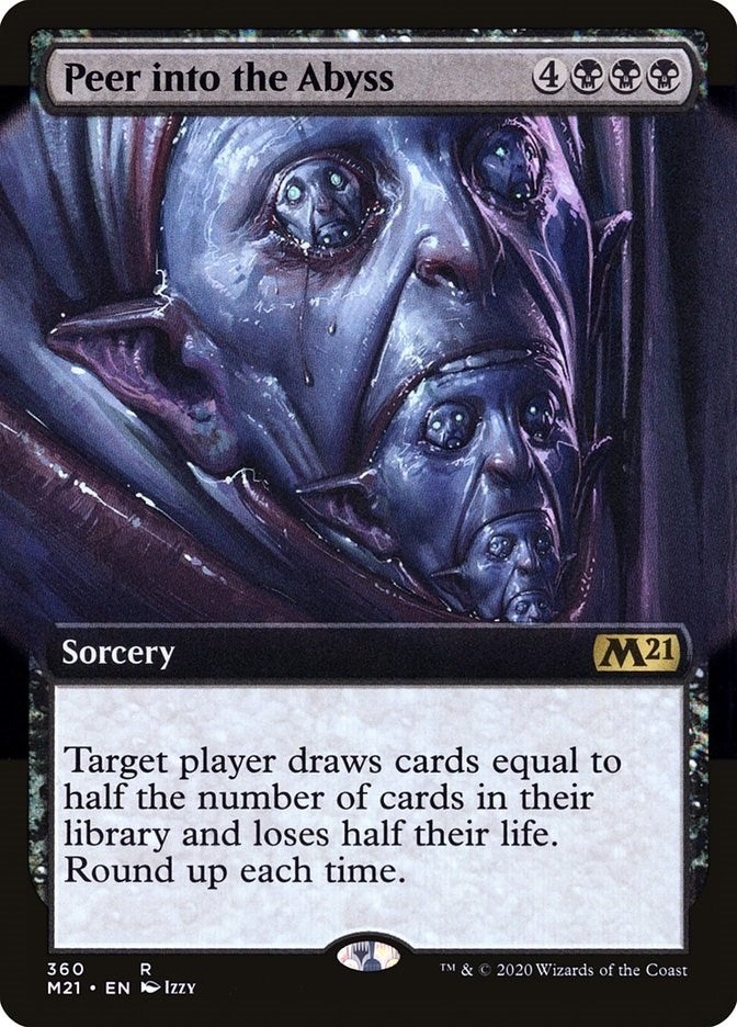 Image for Peer Into the Abyss (Extended Art) (360) [Core Set 2021]