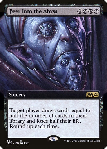Image for Peer Into the Abyss (Extended Art) (360) [Core Set 2021]