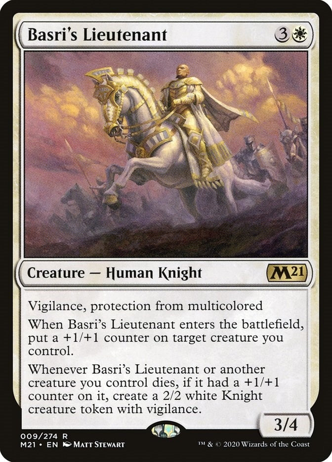 Image for Basri's Lieutenant (9) [Core Set 2021]