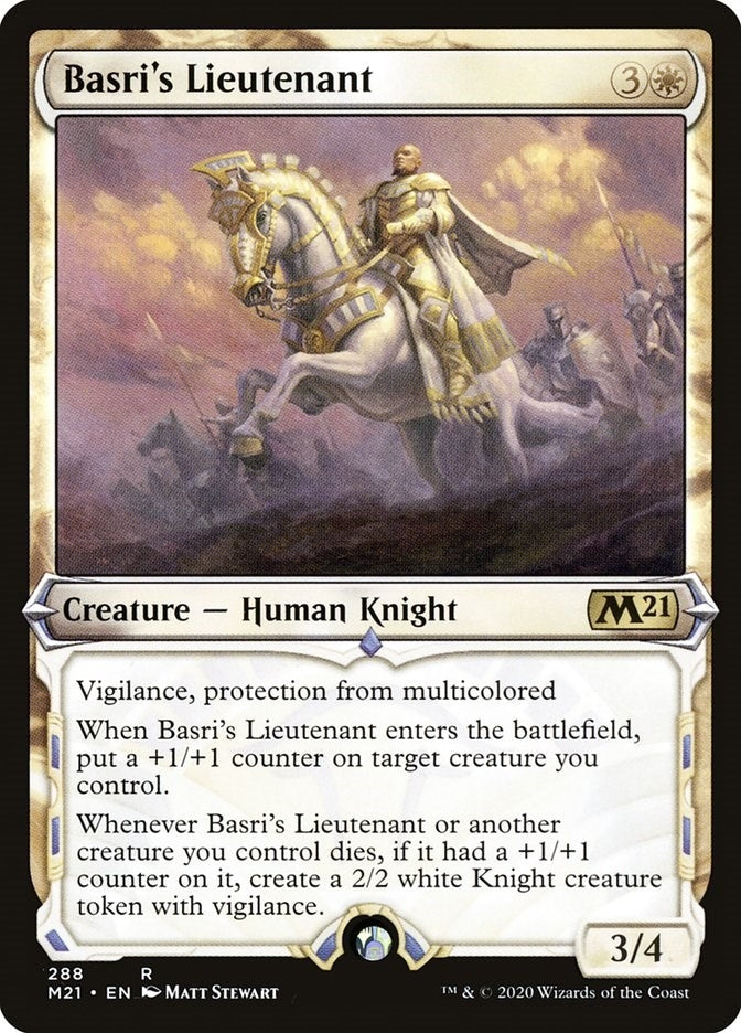Image for Basri's Lieutenant (Showcase) (288) [Core Set 2021]