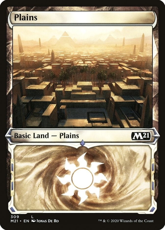 Image for Plains (Showcase) (309) [Core Set 2021]