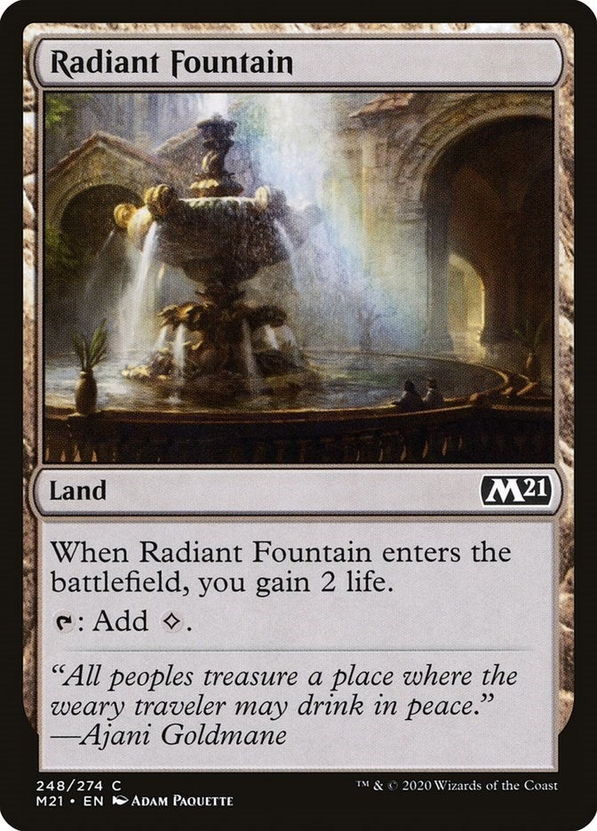 Image for Radiant Fountain (248) [Core Set 2021]