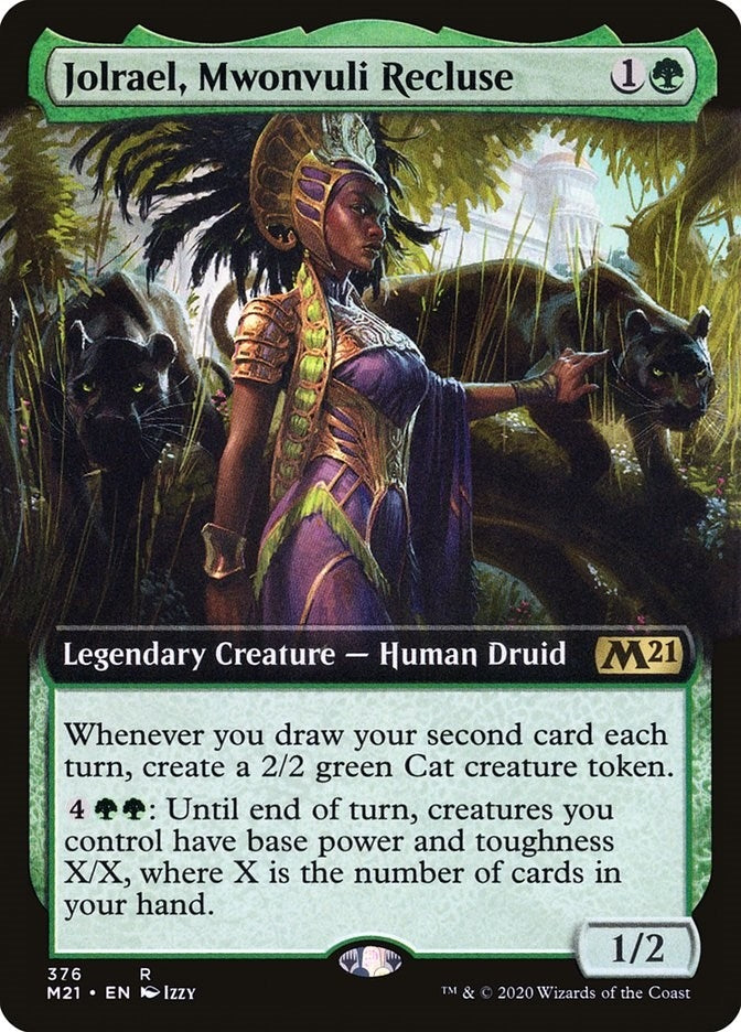 Image for Jolrael, Mwonvuli Recluse (Extended Art) (376) [Core Set 2021]
