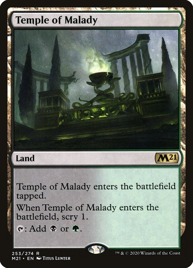 Image for Temple of Malady (253) [Core Set 2021]