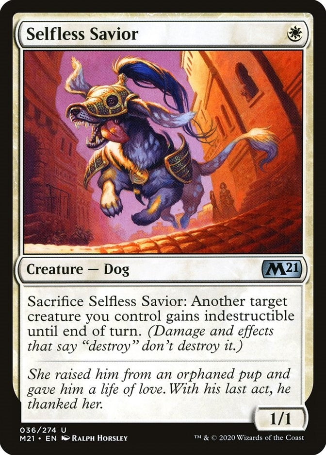 Image for Selfless Savior (36) [Core Set 2021]