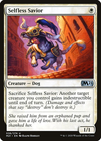 Image for Selfless Savior (36) [Core Set 2021]