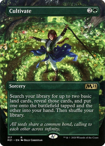 Image for Cultivate (Alternate Art) (317) [Core Set 2021]