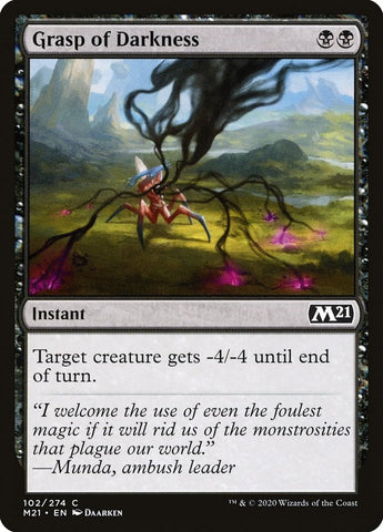 Image for Grasp of Darkness (102) [Core Set 2021]