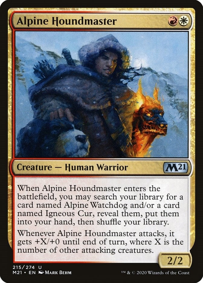 Image for Alpine Houndmaster (215) [Core Set 2021]