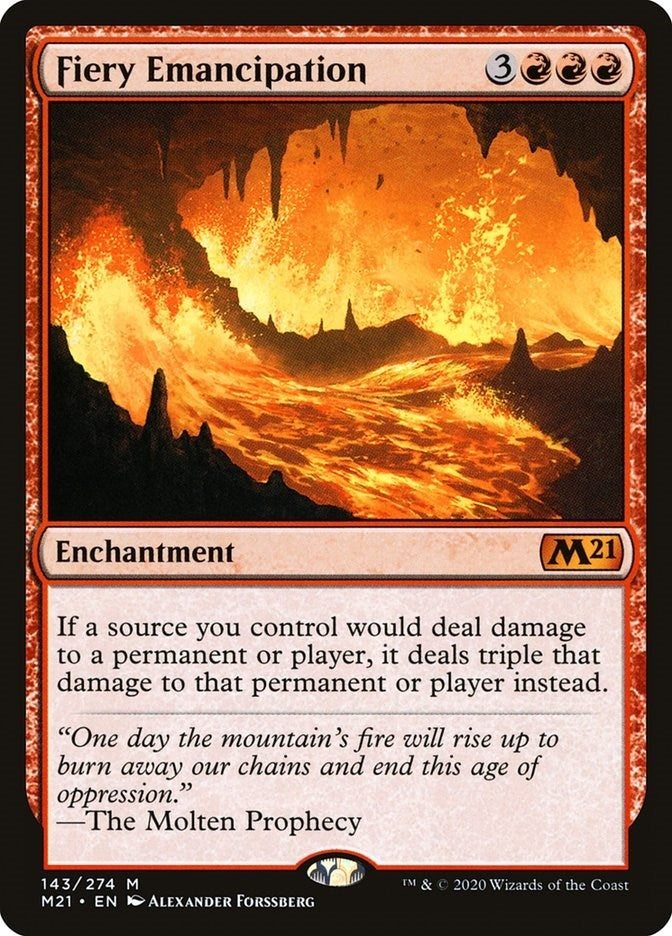 Image for Fiery Emancipation (143) [Core Set 2021]