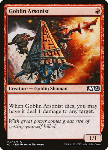 Image for Goblin Arsonist (147) [Core Set 2021]