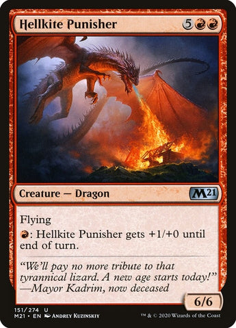 Image for Hellkite Punisher (151) [Core Set 2021]
