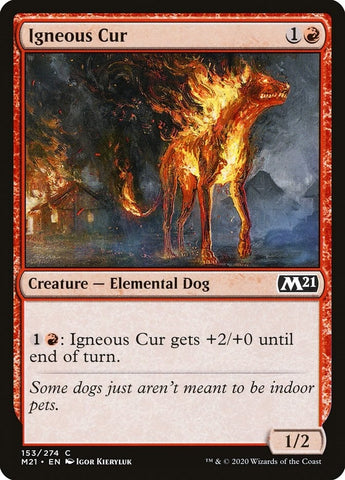 Image for Igneous Cur (153) [Core Set 2021]