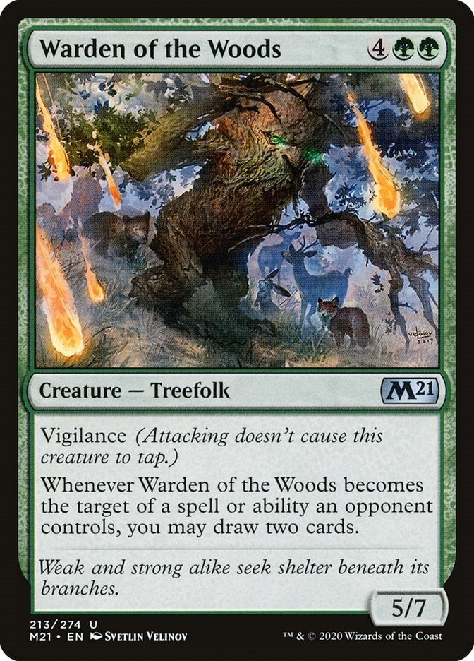 Image for Warden of the Woods (213) [Core Set 2021]
