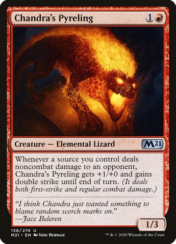 Image for Chandra's Pyreling (138) [Core Set 2021]