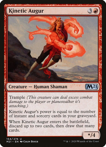 Image for Kinetic Augur (154) [Core Set 2021]