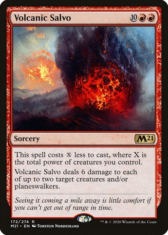 Image for Volcanic Salvo (172) [Core Set 2021]