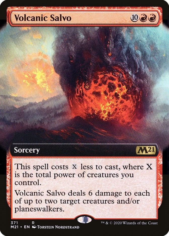 Image for Volcanic Salvo (Extended Art) (371) [Core Set 2021]