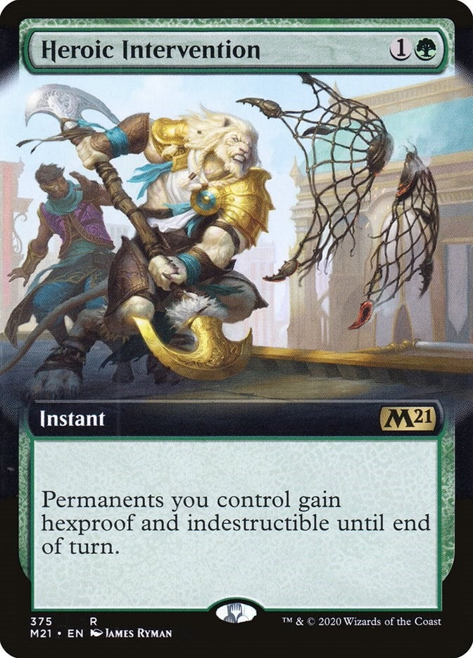 Image for Heroic Intervention (Extended Art) (375) [Core Set 2021]