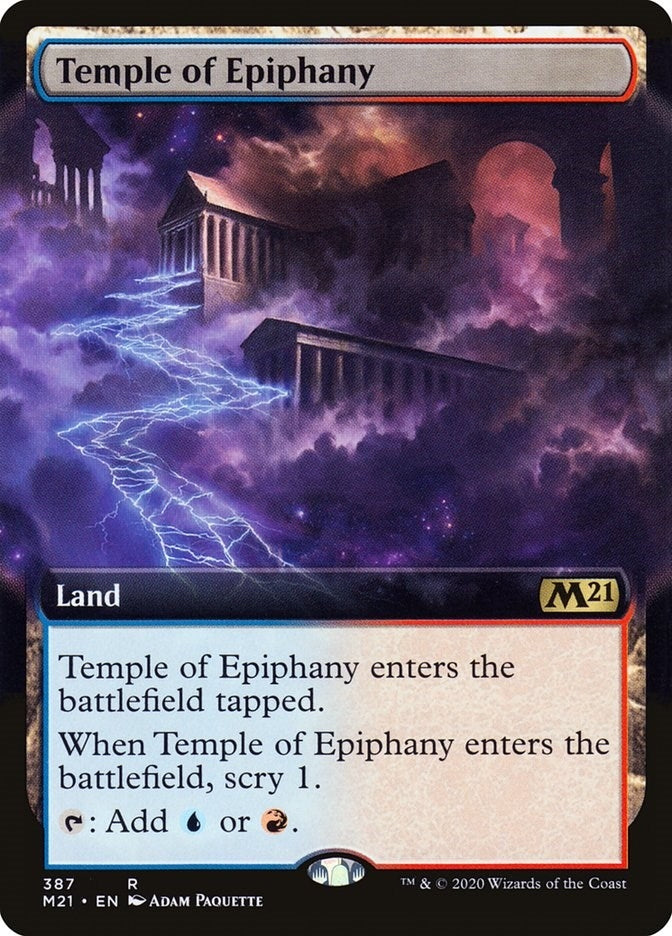 Image for Temple of Epiphany (Extended Art) (387) [Core Set 2021]