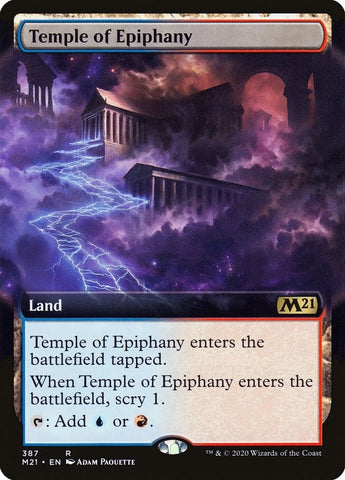 Image for Temple of Epiphany (Extended Art) (387) [Core Set 2021]