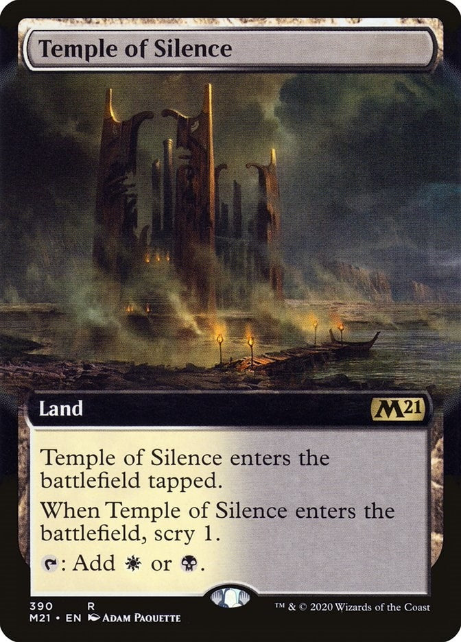 Image for Temple of Silence (Extended Art) (390) [Core Set 2021]