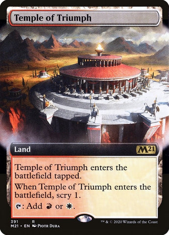 Image for Temple of Triumph (Extended Art) (391) [Core Set 2021]
