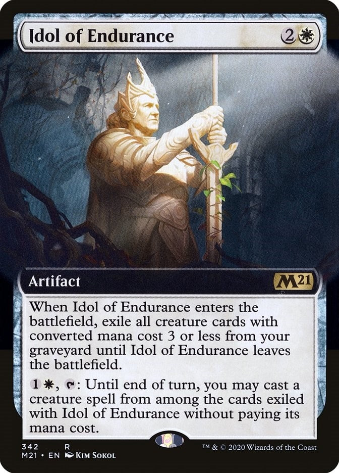 Image for Idol of Endurance (Extended Art) (342) [Core Set 2021]