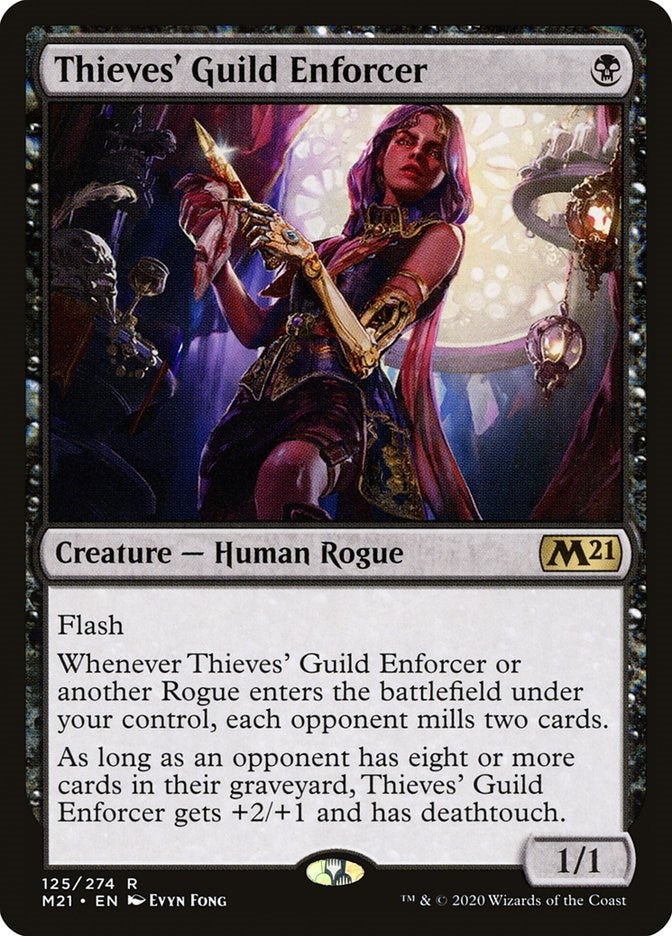 Image for Thieves' Guild Enforcer (125) [Core Set 2021]
