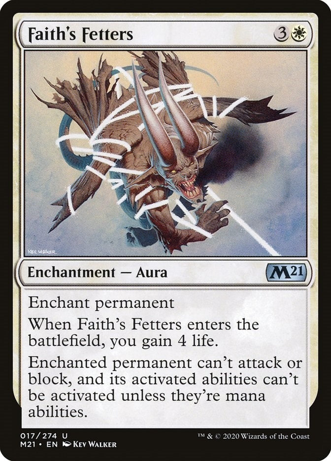 Image for Faith's Fetters (17) [Core Set 2021]