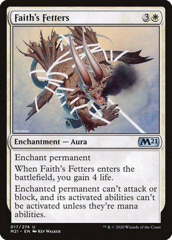 Image for Faith's Fetters (17) [Core Set 2021]