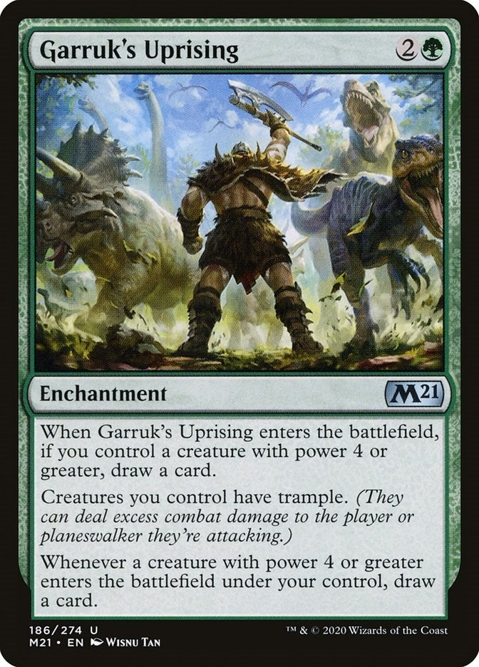 Image for Garruk's Uprising (186) [Core Set 2021]