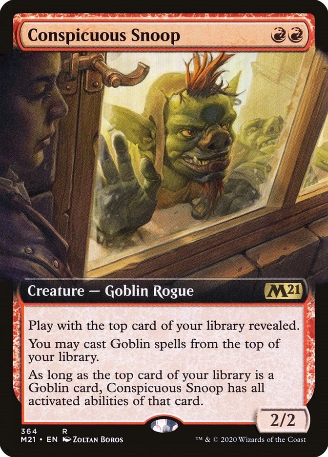 Image for Conspicuous Snoop (Extended Art) (364) [Core Set 2021]