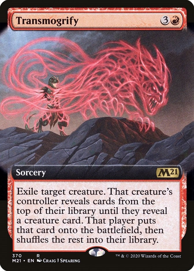 Image for Transmogrify (Extended Art) (370) [Core Set 2021]