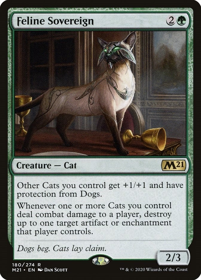 Image for Feline Sovereign (180) [Core Set 2021]