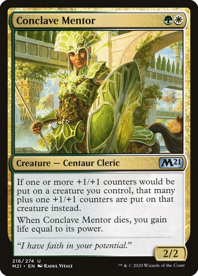 Image for Conclave Mentor (216) [Core Set 2021]