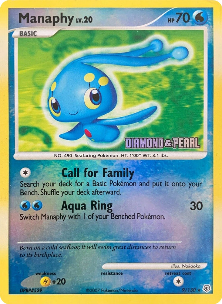 Image for Manaphy (009/130) [Burger King Promos]