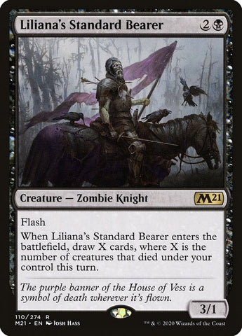 Image for Liliana's Standard Bearer (110) [Core Set 2021]