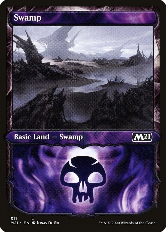 Image for Swamp (Showcase) (311) [Core Set 2021]