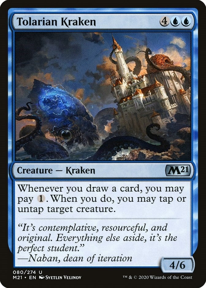 Image for Tolarian Kraken (80) [Core Set 2021]