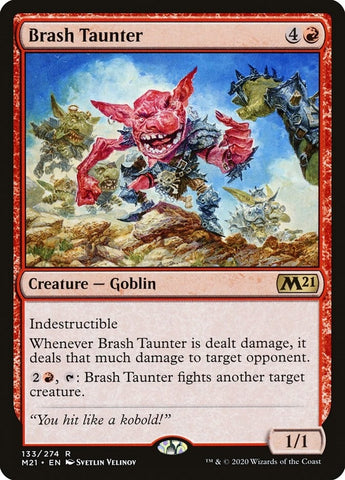 Image for Brash Taunter (133) [Core Set 2021]