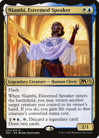Image for Niambi, Esteemed Speaker (222) [Core Set 2021]