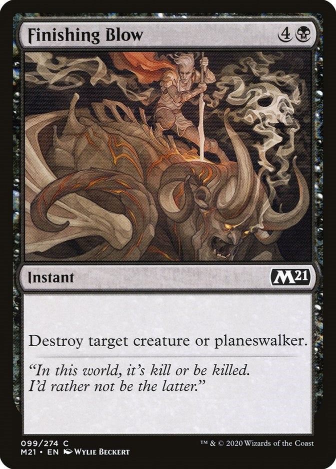 Image for Finishing Blow (99) [Core Set 2021]
